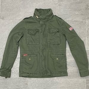 Vintage navy green army bomber jacket #vintage #bomber #jacket